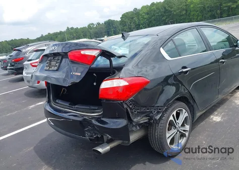 2015 Kia Forte Ex z USA, uszkodzony, nr VIN KNAFX4A86F5302158